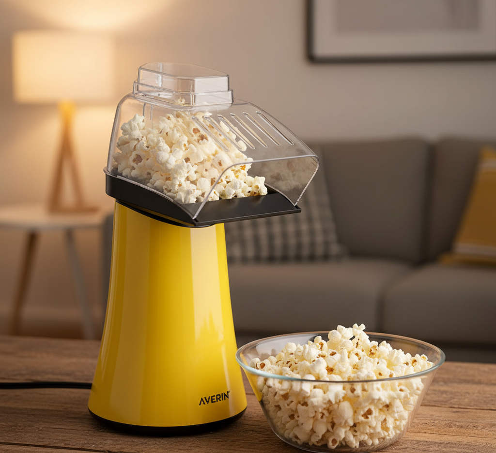 Averin Fast Hot Air Popcorn Popper